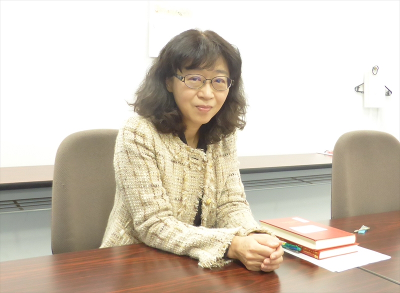 Matsui Yoko, Professor of the Historiographical Institute